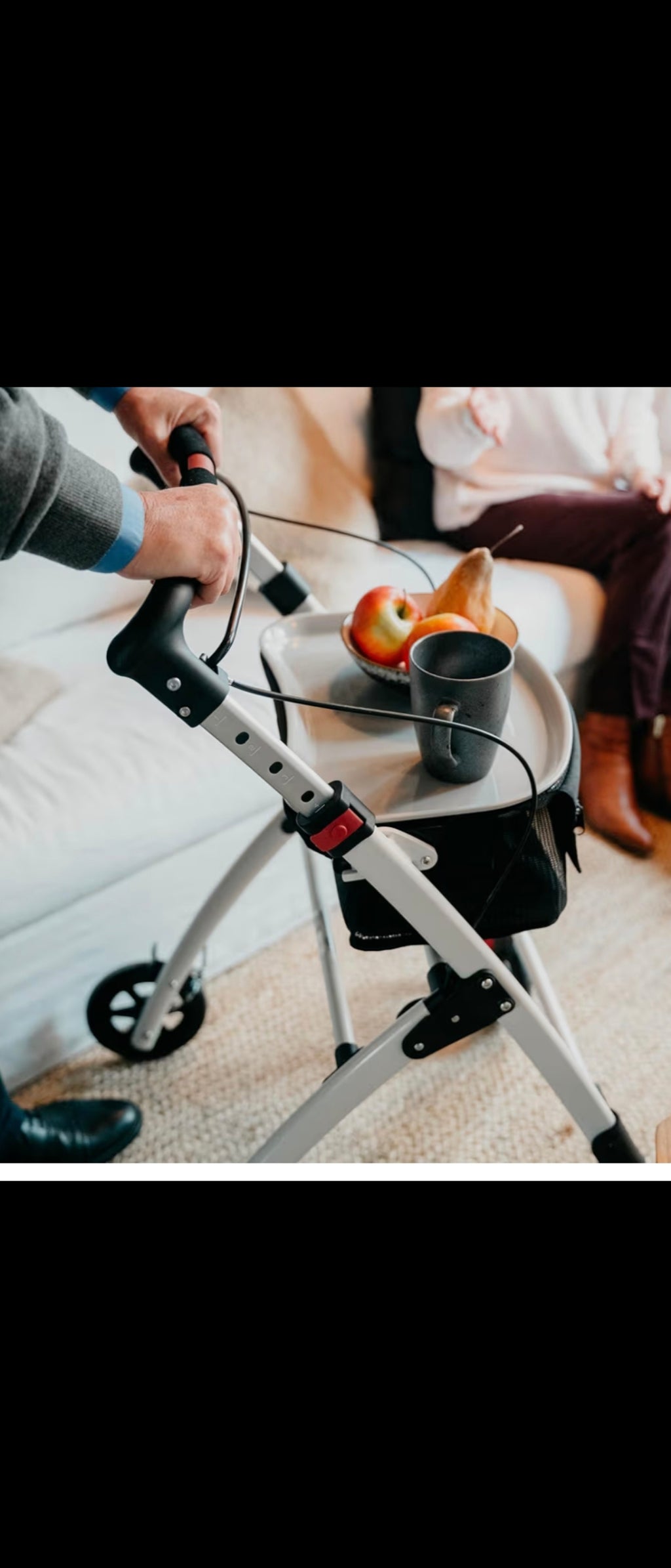 Déambulateur Rollator KMINA Neuf – Léger, Stable & Sécurisé 🚶‍♀️