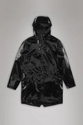 Veste Imperméable RAINS Long Jacket Glossy Noir – Taille M –