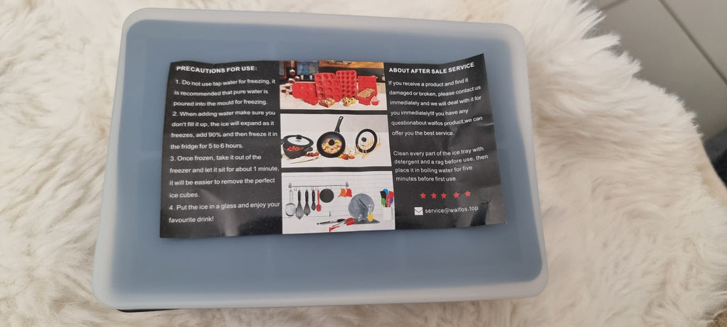 Bac à glaçons XXL premium – Glace cristalline & démoulage facile 🧊✨
