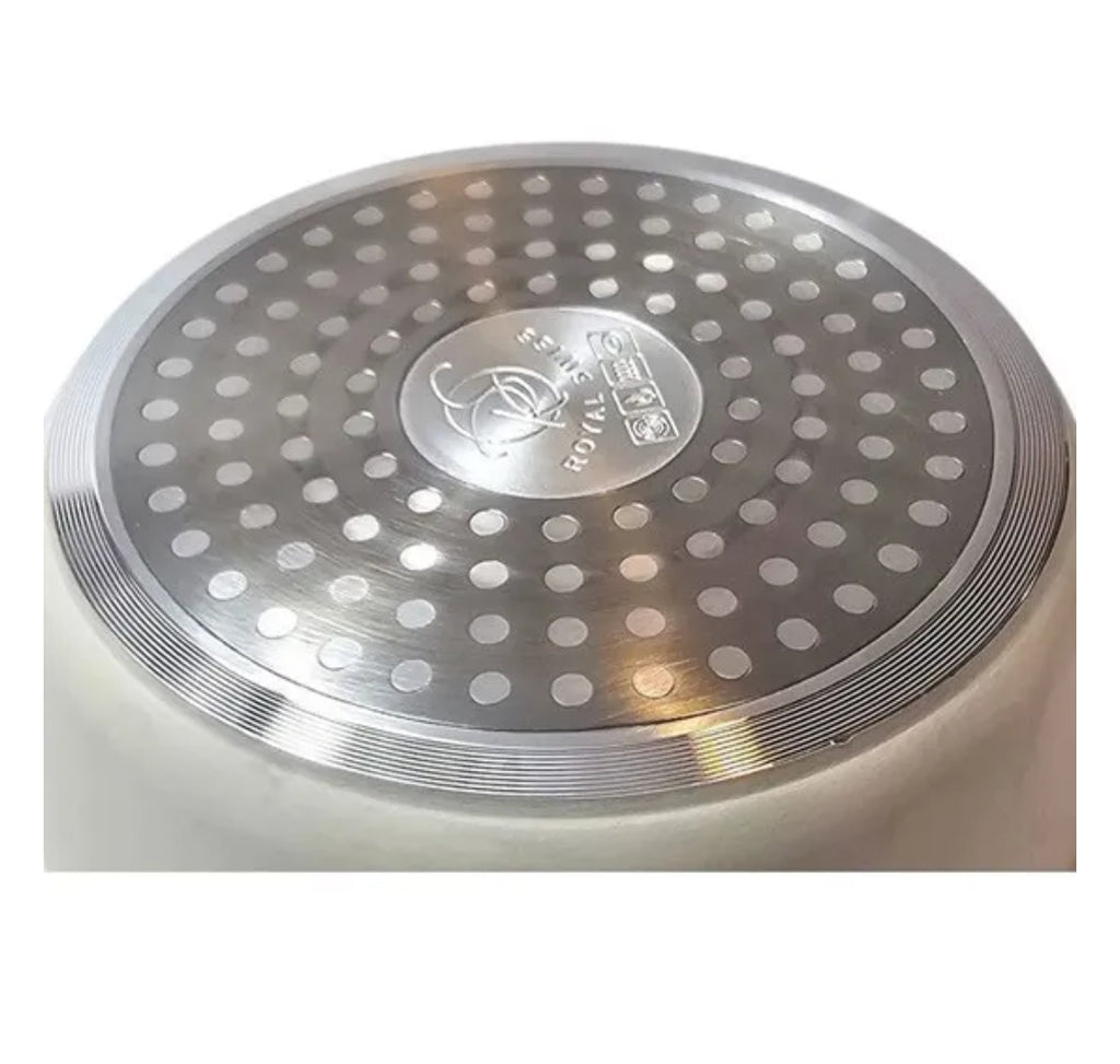 Batterie de Cuisine Royal Swiss® – 6 Pièces avec Poignée Amovible – Tous Feux dont Induction 🍳