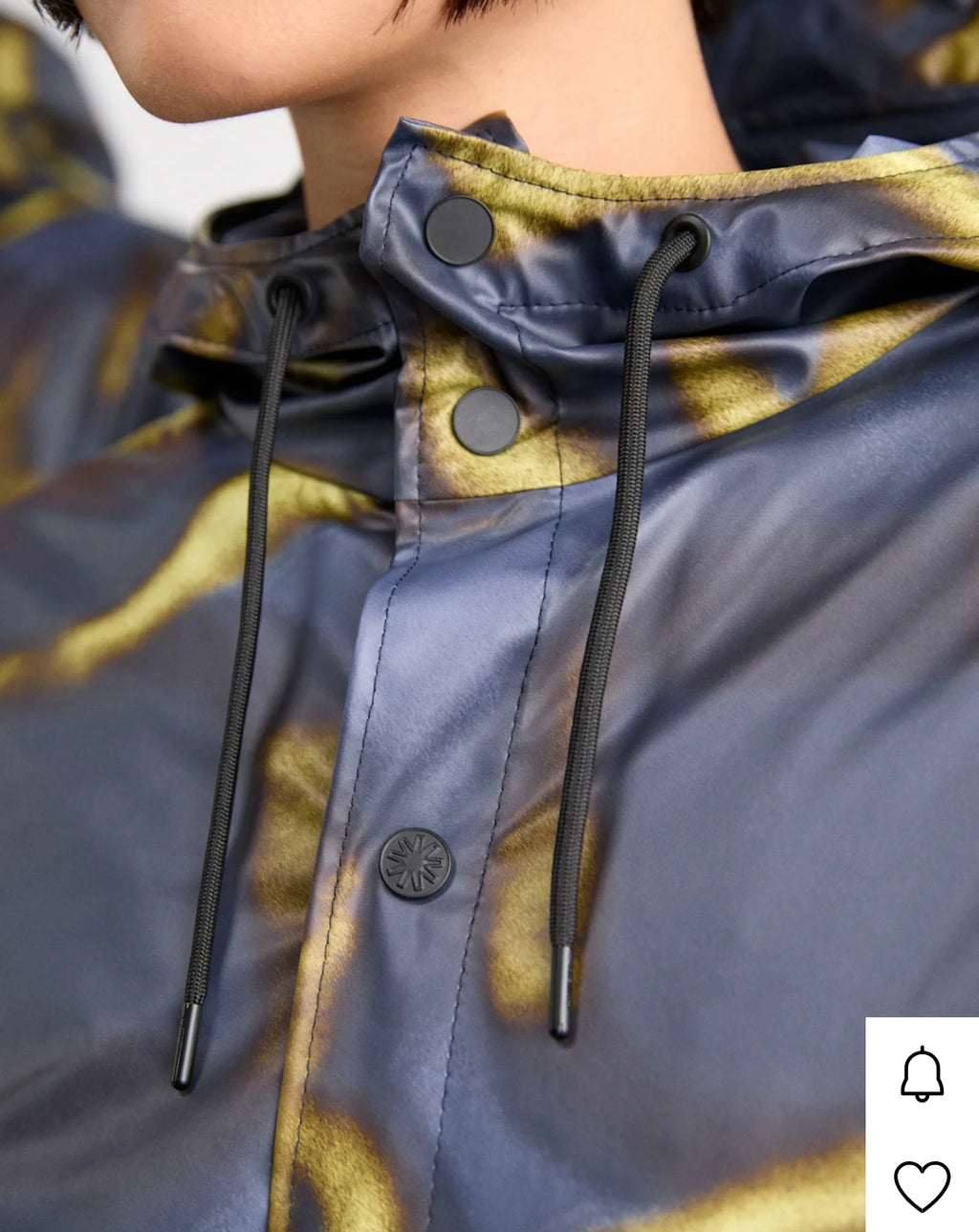Veste Imperméable RAINS Jacket W3 Morph Bleu Marron – Édition Rare Unisexe Neuve