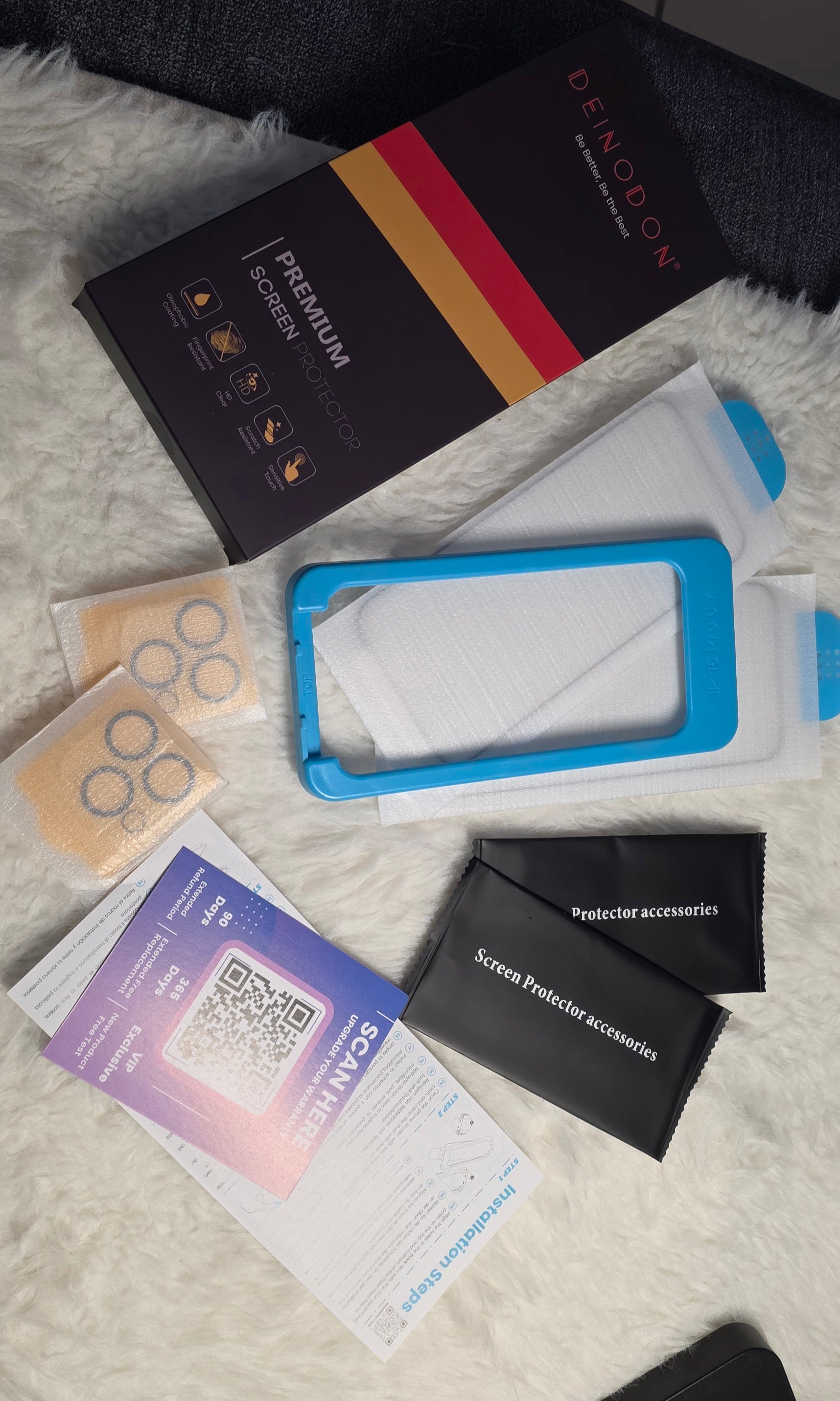 Pack Complet Verres Trempés iPhone 15 Pro Max